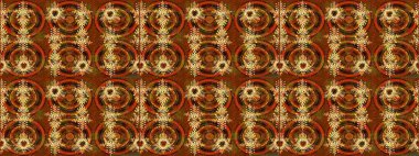 Kar taneleri tasarımı. Muhteşem tasarım posteri, kapak tasarımı, kahverengi, turuncu ve sarı renkli kart tasarımı. Retro tarzı doku, soyut kış elementleri. Moda olmuş kar taneleri ve elementler Memphis kartları.