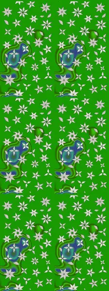 Taslak desenli, modaya uygun kumaş deseni. Düz Çiçek Elementleri Tasarımı. Şirin çiçek elementleri. Renkli Bahar Teması eskiz kalıbı. Raster illüstrasyonu.