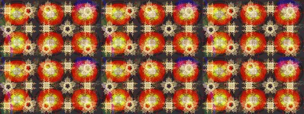 Renk arka plan üzerinde izole soyut kar taneleri ile düz tasarım. Kar tanesi renkli desen. Snowflakes desen. Raster resim. Raster kar taneleri arka plan.