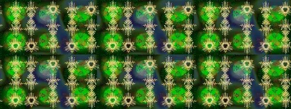 Yeni yıl dekoratif kar taneleri arka planı. El çizimi Noel Raster illüstrasyonu. Kış Kar Taneleri Karalamaları.