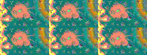 Mavi renkli çiçekler. Düz Çiçek Elementleri Tasarımı. Çiçek desenli eskiz, yaz çiçekleri. Renkli Bahar Teması çizim şablonu.