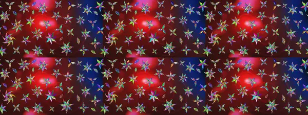 Zentangle soyut çiçekleri. Güzel kumaş deseni. Raster illüstrasyonu. Düz Çiçek Elementleri Tasarımı. Renkli Bahar Teması eskiz kalıbı. Çiçek tozu..