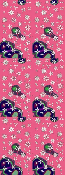 Sabıka fotoğraflarında, bebek kıyafetlerinde, duvar kâğıtlarında, paket kutularında falan kullanılabilir. Zarif, parlak ve pembe çiçek desenli bir tasarım. Raster..