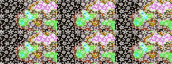 Raster deseni. Küçük çiçekte güzel bir çiçek deseni var. Çiçekli çiçek deseni, suluboya..