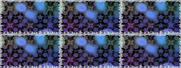 Karalama çiçekleri kusursuz desen. Mavi ve siyah el çizimi desen. Sanat ilham verir ve siyah renkli çiçekler bırakır. Raster deseni.