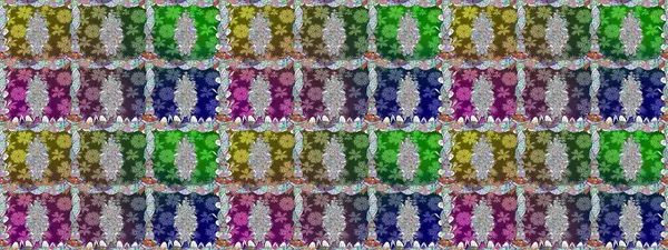 Kusursuz raster deseni. Güzel kumaş deseni. Çiçek arka planı.