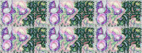 Kumaş, tekstil, duvar kağıdı baskısı için. Kusursuz bir geçmişi var. Tomurcukları çiçek olan sevimli bir çiçek deseni. Eski usul. Raster. Raster illüstrasyonu.