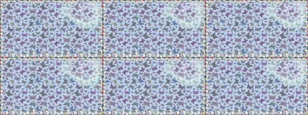 Web sayfası geçmişleri, duvar kağıtları, tekstil ve yüzey dokuları için mükemmel. Şirin Raster çizimi. Kelebekler nötr ve gri renklerde pürüzsüz desenler.