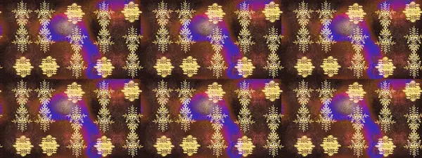 Snowflakes desen. Düz renkli arka plan üzerinde izole kar taneleri tasarımı. Kar tanesi süs desen. Raster resim. Kar taneleri arka plan.