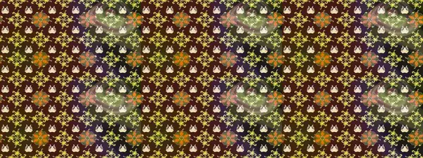 Raster Noel soyut renkli arka plan ve düşen kar tanesi. Noel süslemeleri ve Noel süslemeleri.