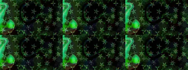 Raster illüstrasyonu. Arkaplanda soyut kar taneleri olan düz tasarım. Kar taneleri arka planda. Kar tanesi süsleme deseni. Kar taneleri deseni.