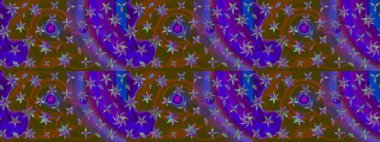 Çiçek desenli eskiz. Kahverengi renkli çiçekler. Tişört baskısı için çiçek boyama rasteriName.