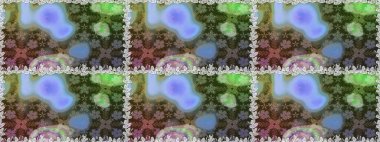 Moda baskısı. Çiçeğin suluboya çizimlerinin mükemmel deseni. Dekorasyon ve tasarım için güzel bir desen. Eski model. Suluboya kusursuz desen. Raster illüstrasyonu.