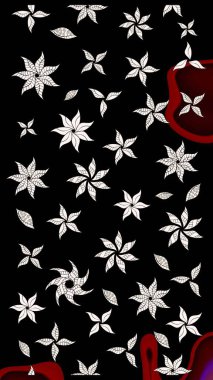 Küçük çiçekte güzel bir desen. Moda baskıları için zarif bir şablon. Çiçekli bahar çiçekleri. Küçük renkli çiçekler. Motley illüstrasyonu.