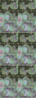 Çiçekli karalama şeklinde Raster çiçek deseni. Gri renkli çiçekler. Yumuşak, bahar çiçekli arka plan.