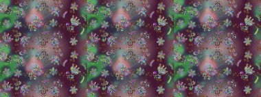 Kullanılabilir Tekstil, tebrik kartı, boyama kitabı, telefon durumda yazdırma için. Raster kına dövme tarzı. Etnik Mandala süsleme. Hint çiçek desenli madalyon desen.