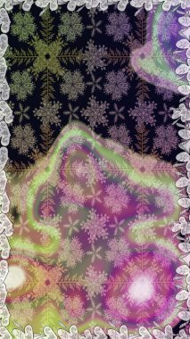 Tarafsız ve gri renklerdeki çok renkli ve gri zarif küçük çiçekler ve komik böcekler, raster desen, illüstrasyon.