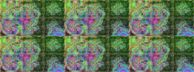 Küçük çiçekteki kusursuz desen. Hoş bir çiçek geçmişi var. Raster illüstrasyonu. Güzel kumaş deseni.