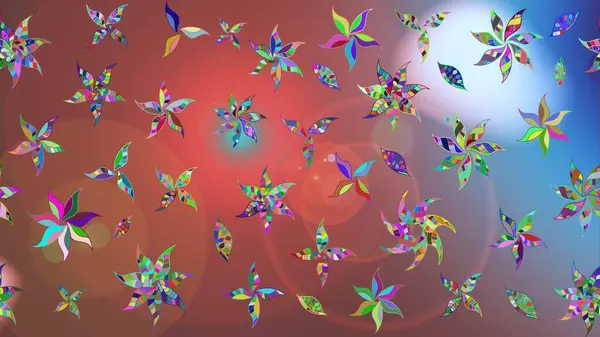 Klasik tropikal doğal elementlerin suluboya seti. Raster illüstrasyonu. Egzotik çiçekler, botanik parlak klasik kahverengi renkler.