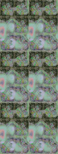 Çiçekli karalama şeklinde Raster çiçek deseni. Gri renkli çiçekler. Yumuşak, bahar çiçekli arka plan.