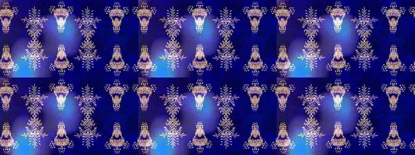 Yuvarlak raster kar tanesi. Soyut kış mavisi, menekşe ve siyah süs. Raster illüstrasyonu. Güzel kar tanesi. Renkli arka planda izole tatlı kar taneleri.