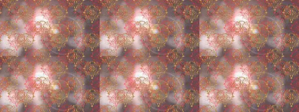 Raster illüstrasyonu. Kahverengi, nötr ve bej renkli çiçekli suluboya. Renkli Bahar Temalı Kusursuz Arkaplan. Düz Çiçek Elementleri Tasarımı.