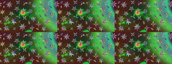 Davetiye ve kartpostal tasarımı için dekoratif çiçek unsurları. Tekstil için figür. Yapraklı çizim şekli. Poster ya da kapak için arka plan. Sevimli zarif çiçekler Raster illüstrasyonu.