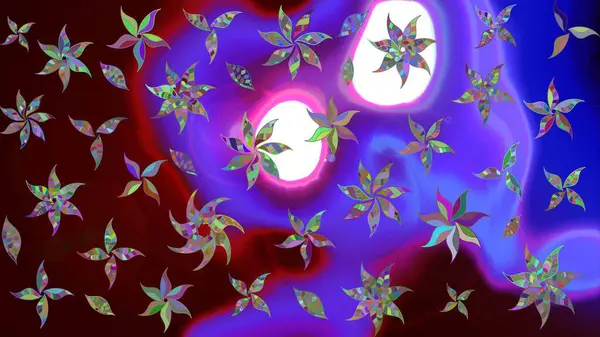 Mor renkli çiçekler. Düz Çiçek Elementleri Tasarımı. Güzel çiçek deseni. Renkli Bahar Teması çizim şablonu.