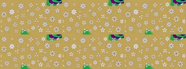Çiçekli karalama şeklinde Raster çiçek deseni. Yumuşak, bahar çiçekli arka plan. Sarı renkte çiçekler.