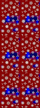 Parlak elementlerin. Çizim çiçek deseni duvar kağıdı, web sitesi arka planı, ambalaj kağıdı, davetiye, broşür, afiş veya web sitesi için kullanılabilir. El çizimi Raster illüstrasyonu.