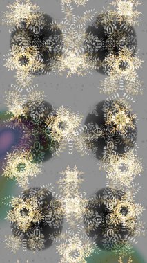 Güzel dekorasyon. İllüstrasyon kar tanesi. Kışın sembolü. Gri, bej ve nötr renklerde suluboya kar taneleri.