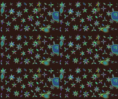 Ton halinde. Dekorasyon ve tasarım için güzel bir desen. Suluboya desenli çiçek deseni. Moda baskısı. Çiçeğin suluboya çizimlerinin zarif deseni.