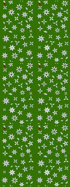 Raster suluboya çiçek deseni, narin çiçekler, yeşil çiçekler, tebrik kartı şablonu. Güzel kumaş deseni.