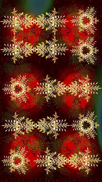 Farklı kar taneleri toplayıcısı, farklı renklerde kış elementleri. Raster Noel soyut renkli arkaplan ve tatlı kar tanesi.