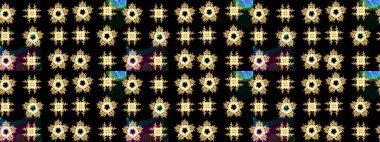 Xmas Frost kar taneleri izole edilmiş siluet sembolü. Raster. Kış siyahı, sarı ve kahverengi Noel kar beyazı kristal element. Kar Tanesi Raster simgesi arkaplanı. Meteoroloji buz koleksiyonu.