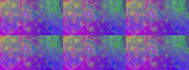 Flower eskiz arka planı. Çiçek deseni. Şatafatlı bahar bahçesi dokusu. Raster illüstrasyonu.