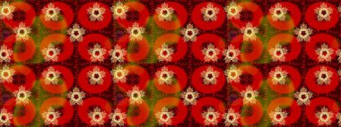 El çizimi Raster çizimi. Karalama elementleri. Duvar kağıdı, web sayfası arka planı, ambalaj kağıdı, davetiye, broşür, afiş veya web sitesi için kusursuz çiçek deseni kullanılabilir.