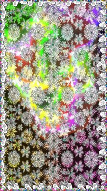 Kullanılabilir Tekstil, tebrik kartı, boyama kitabı, telefon durumda yazdırma için. Etnik Mandala süsleme. Hint çiçek desenli madalyon desen. Raster kına dövme stil.