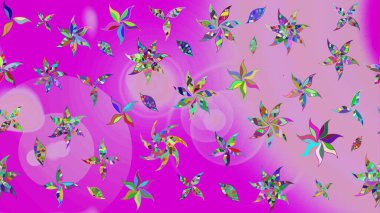 Moda arka planında parlak buketler. Eski usul küçük çiçekli şirin bir eskiz deseni. Raster illüstrasyonu. Kumaş, duvar kâğıdı ve kağıda yazdırmak için gelişen arkaplan.