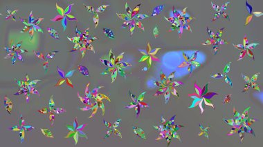 Eski moda arka plan. Desen, çizim, çiçek sınırı. Raster illüstrasyonu. Güzel, parlak, pürüzsüz kumaş, tuval. Çiçek çelengi. Kıvırcık, parlak örgü.