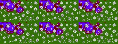 Raster 'ın taze dokusu. Yumuşak pamuk tasarımı. Paketleme, tekstil, duvar kâğıdı için çiçek eskizi. Yumuşak fayans. Klasik çiçek deseni.