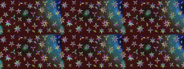 Taslak dekoratif arka plan, çiçek mandala. Çiçek. Raster illüstrasyonu. Kahverengi renklerde.