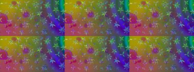 Suluboya etkisi. Botanik çizim kalıbı. Organik elementler. Raster deseni.