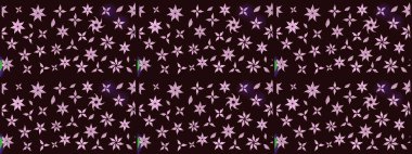 Çiçek rengi eskiz deseni. Klasik taslak çizimi. Raster çiçek izi..