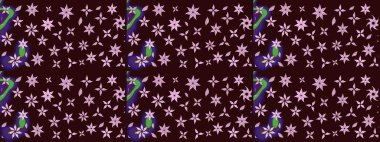 El çizimi Raster çizimi. Çizim çiçek deseni duvar kağıdı, web sitesi arka planı, ambalaj kağıdı, davetiye, broşür, afiş veya web sitesi için kullanılabilir. Karalama elementleri.