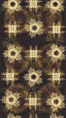 Kahverengi, gri ve bej renklerde izole edilmiş. Kış kar tanesi. Kar Tanesi Simgesi. Kar Tanesi Raster çizimi.