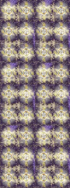 Kar taneleri tasarımı. Son moda kar taneleri ve elementler onun kartlarını gösteriyor. Retro stil dokusu, şablon kış elementleri. Modern tasarım posteri, kapak, kart tasarımı gri, nötr ve mor renkler.