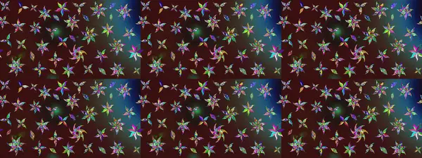 Simple cute pattern in small-scale flowers. Raster illustration. Floral sketch background for textile or book covers, manufacturing, wallpapers, print, gift wrap and scrapbooking.