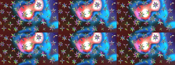 Sevgililer günü ve tebrik kartı konsepti için şık bir davetiye. Üst manzara, yumuşak stil. Mavi renkte manzaralı çiçek deseni. Çiçek kompozisyonu, el boyası, hassas şablon..