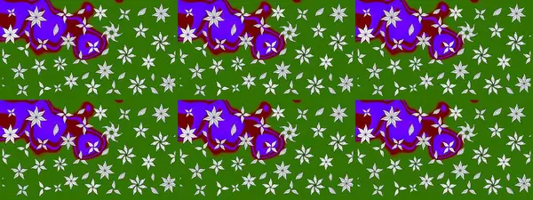 Raster 'ın taze dokusu. Yumuşak pamuk tasarımı. Paketleme, tekstil, duvar kâğıdı için çiçek eskizi. Yumuşak fayans. Klasik çiçek deseni.